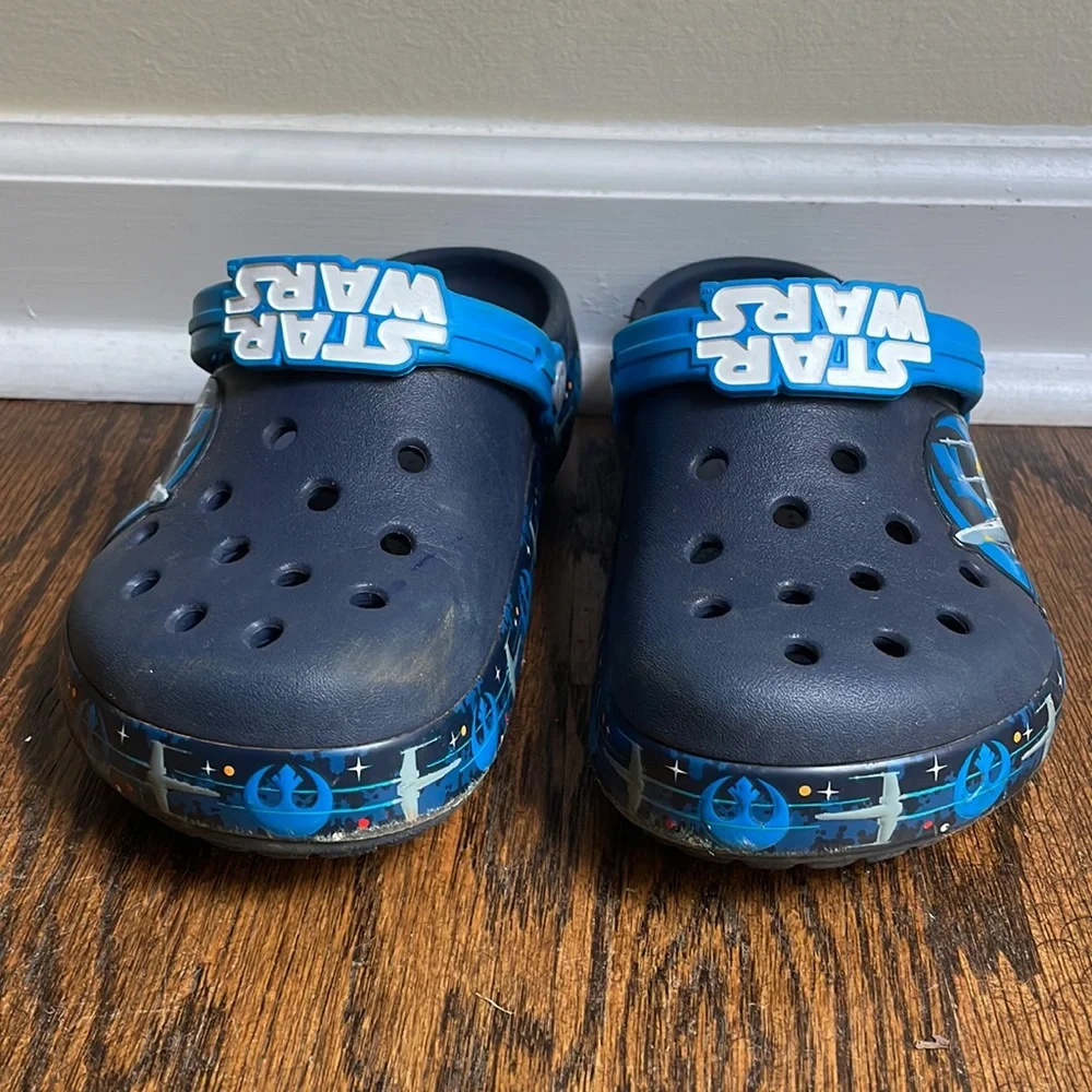 Crocs Disney Star Wars Clogs Sandals Blue